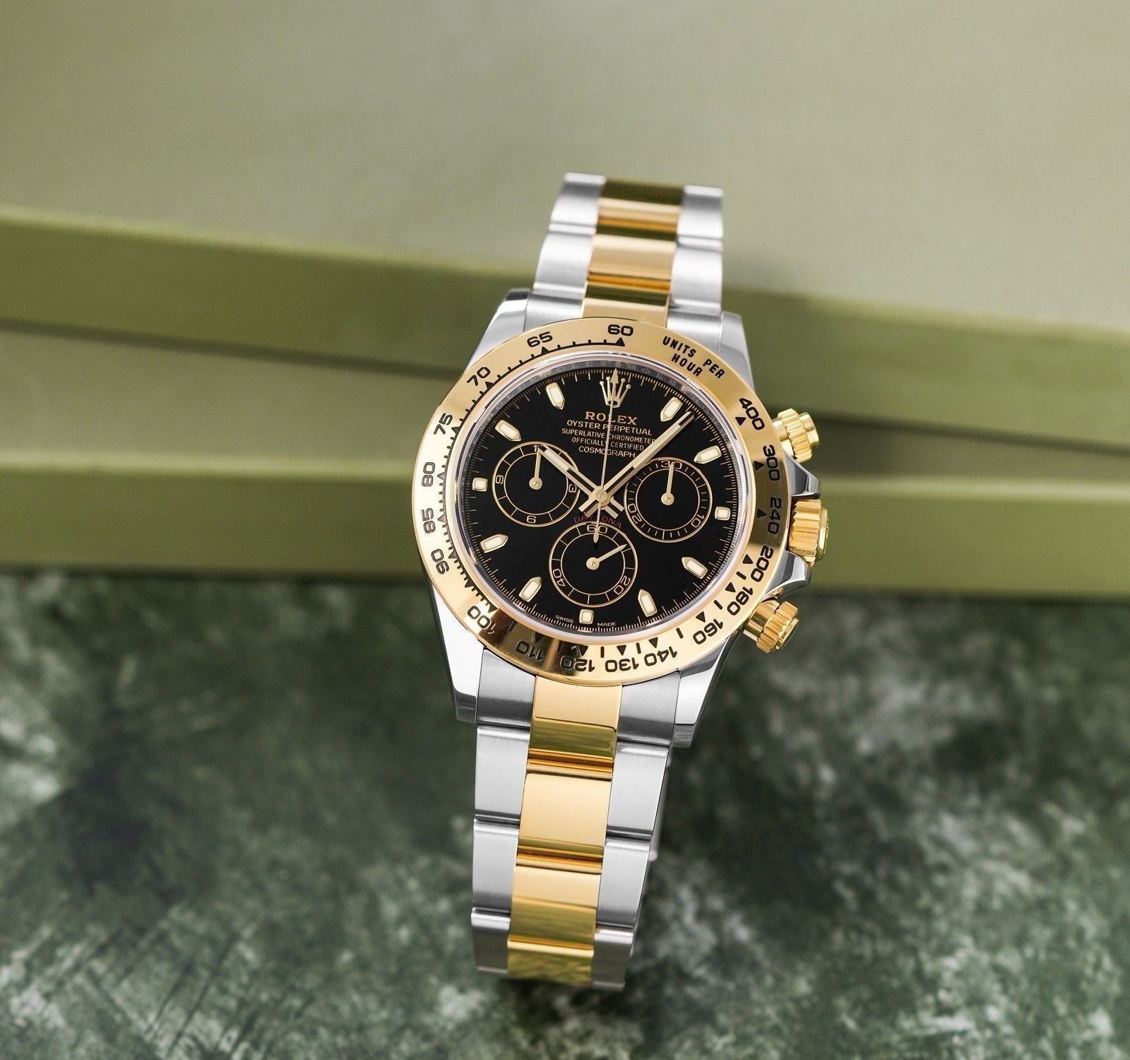 RLX Branded Watch Golden & Silver