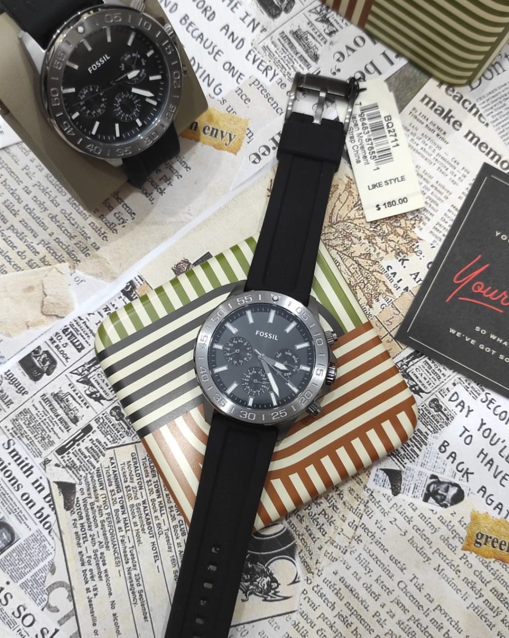 Fossiil Minimalist Chronograph Watch