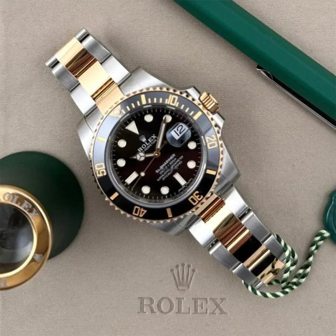 RLX Submariner – Custom “Pepsi-Green” Bezel Edition