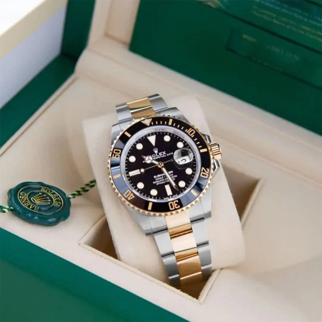 RLX Submariner – Custom “Pepsi-Green” Bezel Edition