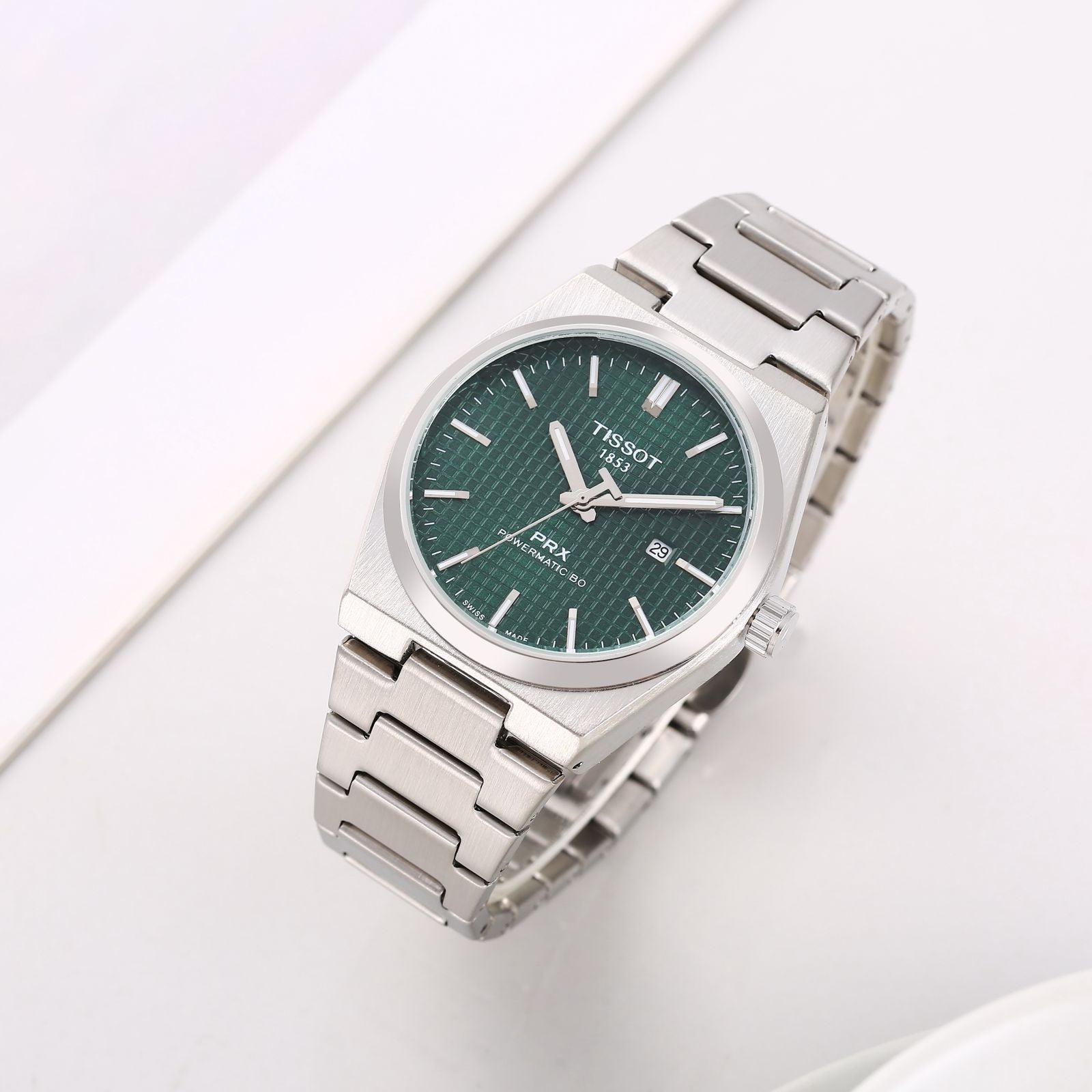WG Tissot PRX Premiuim Watch (silver Green)
